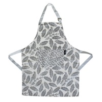 Songbird Grey Apron by Hinchcliffe and Barber